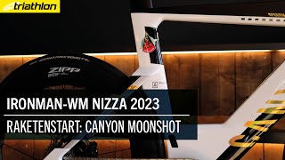 Canyon Moonshot Jan Frodenos Rad als Limited Edition  IronmanWM Nizza 2023 [upl. by Aneehsak]