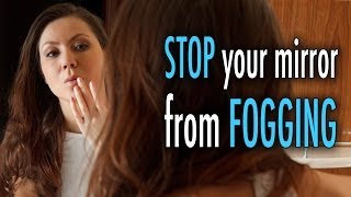 STOP Your Bathroom Mirror from Fogging Up [upl. by Aisaim]