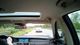 Long Autobahn run in a BMW 740d XDrive Part 3 [upl. by Gunzburg]