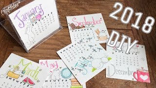 Haz tu Calendario  2018  DIY Calendar [upl. by Godiva748]