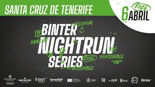 Binter NightRun  Santa Cruz de Tenerife 2024 [upl. by Enilesor]