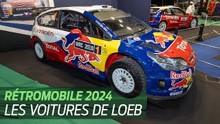 Rétromobile 2024 La saga des voitures de Sébastien Loeb [upl. by Eikkin]