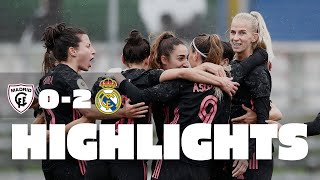 HIGHLIGHTS  Madrid CFF 02 Real Madrid  Primera Iberdrola [upl. by Terrilyn]