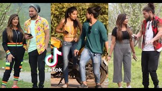 Chahat and Khushi  TikTok double meaning videos compilation  02 [upl. by Amandi]