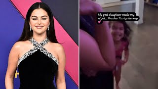 Selena Gomez Shares Sweet Moment of Goddaughter Cheering Her on at the 2024 Emmys [upl. by Tingey]