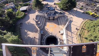 Oblivion HD 2018 Front Seat POV  Alton Towers Resort [upl. by Rodgiva]