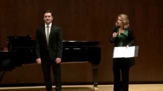 Renée Fleming Master Class February 13 2014 Miles Mykkanen and Dimitri Dover [upl. by Forlini270]