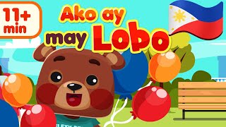 Ako ay May Lobo amp More Filipino Nursery Rhymes  Awiting Pambata Songs [upl. by Ltihcox]