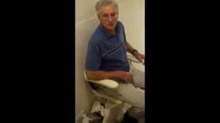 Florida Stairlifts Inc rental stairlift installation [upl. by Gittel369]