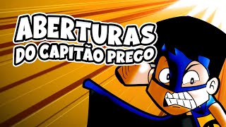 Aberturas de todas as temporadas  O Capitão Prego Desenho Animado de Super Herói em Português 2020 [upl. by Ainollopa]