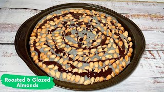 Roasted Almonds Recipe In Oven [upl. by Nitsreik17]