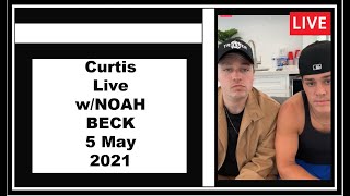 Curtis Live with Noah Beck [upl. by Edrei]