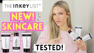 INKEY LIST REVIEW  MADECASSOSIDE MASK OMEGA WATER CREAM amp HYALURONIC ACID CLEANSER [upl. by Ahsinawt38]