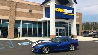 I Took My Dodge Viper to CarMax For an Appraisal [upl. by Kerat]