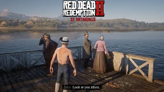 Antagonize  Antagonize  Antagonize  John vs Strangers  RDR2 [upl. by Hazard319]