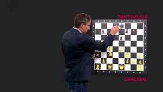 Šahovski komentar Carlsen  Pantsulaia [upl. by Celinka388]