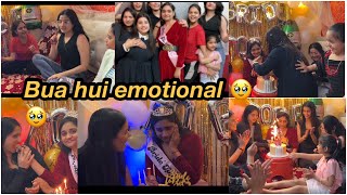 bua ki Spinster Party Vlog 🥳🎉  Khushi Pathak enjoying vlogger familyvlog [upl. by Wilkey485]