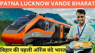 Patna Lucknow Vande Bharat Inaugural Train Journey [upl. by Yerfdog784]