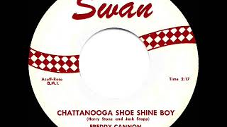 1960 HITS ARCHIVE Chattanooga Shoe Shine Boy  Freddy Cannon [upl. by Dianemarie150]