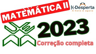 Exame de Matemática 2 UEM 2023 Correção Completa [upl. by Uriiah]