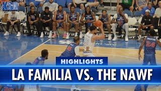 La Familia Kentucky Alumni Team vs The Nawf Second Round TBT Highlights [upl. by Amliv]