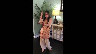 kache kach kangan mahi Full song indian girl dance [upl. by Leinahtan]