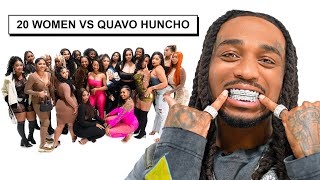 20 WOMEN VS 1 RAPPER  QUAVO HUNCHO [upl. by Soutor]