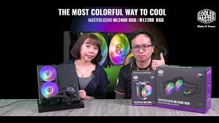 《XFastest 實況台》酷碼 MasterLiquid ML240R RGB 水冷散熱器閃亮直播 [upl. by Noneek]