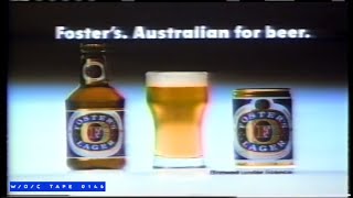 Fosters Beer Commercial  1986 [upl. by Asnarepse]