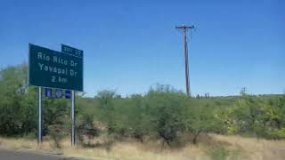 Road to Nogales Interstate 19 Sauharita Arizona to Nogales Mexico and the Border Wall [upl. by Arahd555]