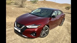 2019 Nissan Maxima Review in Dubai UAE [upl. by Berthe]