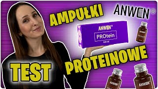 AMPUŁKI PROTEINOWE DO WŁOSÓW od ANWEN TEST 🔥 😱 [upl. by Erik]