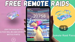 USE THIS TRICK TO GET FREE REMOTE RAIDS IN POKEMON GO [upl. by Cheatham]