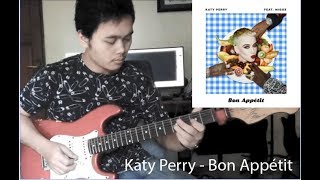 Katy Perry  Bon Appétit Official ft Migos Electric Guitar Cover sebastian [upl. by Presber194]