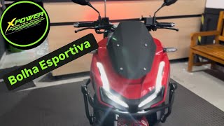 Adv150 Bolha Esportiva X Power [upl. by Aicilaf]