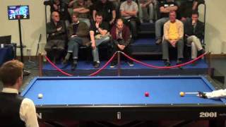 Dick Jaspers run of 22 in 3cushion billiards [upl. by Leitao423]