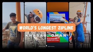 Experience Adrenaline on the Worlds Longest Water Zipline in Khasab Oman [upl. by Agnizn317]