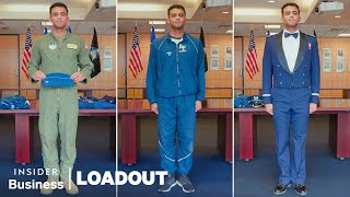 Every Uniform A US Air Force Academy Cadet Is Issued  Loadout  Insider Business [upl. by Ailido275]