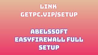 🔸Abelssoft EasyFirewall🏀 HOW TO INSTALL 💻PCLAPTOP TUTORIAL 2024 no charge🔥 [upl. by Yslehc303]