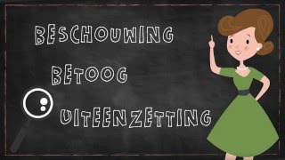 Betoog beschouwing of uiteenzetting [upl. by Wertz]