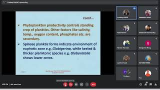 Application of foraminifera P K KATHAL 2021 09 02 13 08 16 [upl. by Rockel467]