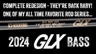 2024 NEWLY REDESIGNED G LOOMIS GLX BASS SERIES [upl. by Yatnahc]