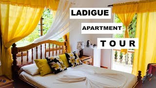 LaDigue AIRBNB Apartment Tour in Seychelles Meras Place [upl. by Raeann]