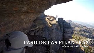 Paso de las Filaneras quotCornisa del Diabloquot  Torcal de Antequera Málaga [upl. by Sheppard]