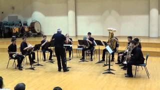 Wallingford Riegger Nonet for Brass op 49 [upl. by Alwyn544]