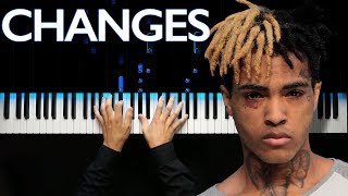 XXXTENTACION  changes  Piano cover [upl. by Eatton]