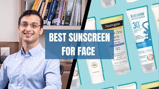 BEST SUNSCREEN FOR FACE  SUNSCREEN THAT WILL SUIT YOUR SKIN TYPE  DR ANKUR SARIN [upl. by Nevart876]