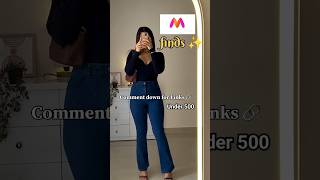 Myntra jeans under 500 😰😰itna sastaaffordable trending viral ytshorts fashion myntra [upl. by Ginsberg590]