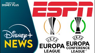 Disney To Offer Live Sports In Europe  Disney Plus News [upl. by Acnalb]