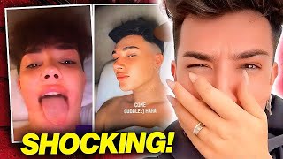 James Charles FINALLY Reacts To His Tape Getting L3aked disgusting [upl. by Drofyar]